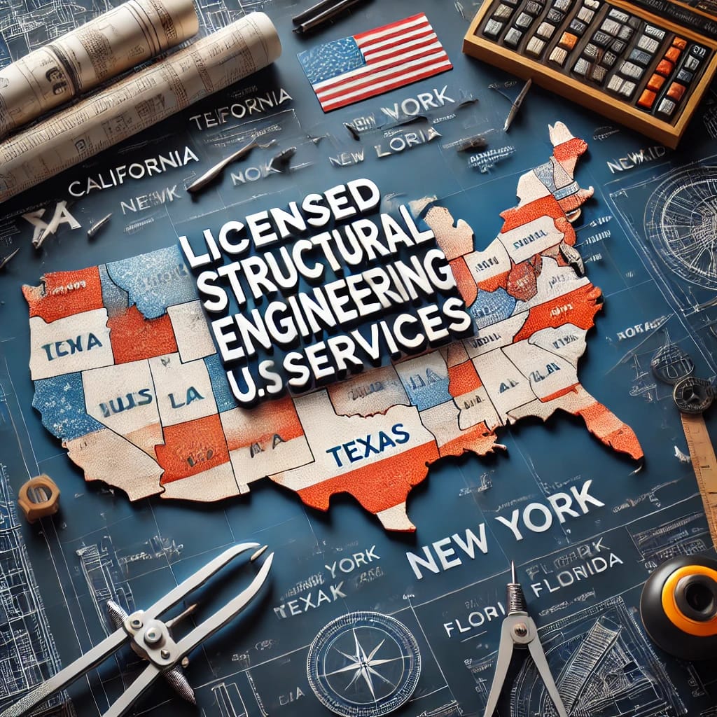 Licensed Structural Engineering – PE Stamped Drawings across all 50 US States