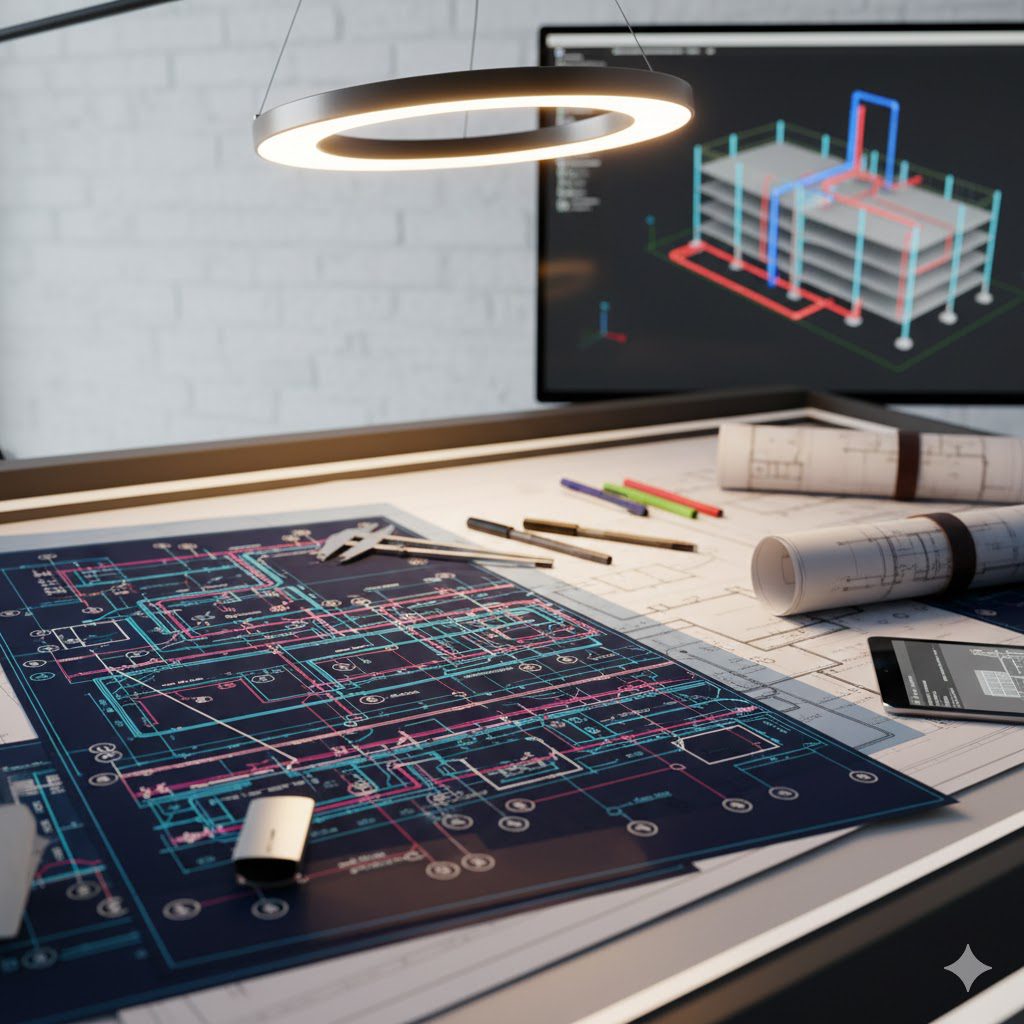 PE Stamped MEP Engineering Plans